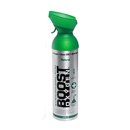 Boost Oxygen- 95% Pure Aviator’s Oxygen- 10 Liters