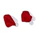 ONEYIM 10pcs Mini Santa Hat Wine Bottles Cover Home Christmas Decor