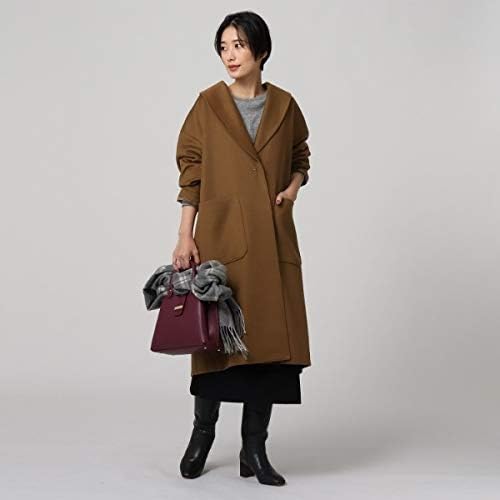 Amazon アンタイトル チェスターコート コロンボパルフェカシミヤコート レディース ダークブラウン 043 01 S コート ジャケット 通販