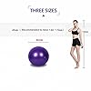 HKBTCH-Pilates-Ball-65cm-Extra-Thick-Anti-Burst-Exercise-Ball-With-Air-Pump-Non-Slip-Stability-Balance-Gym-Ball-For-Yoga-Pilates-Fitness-Pregnancy Pilates Ball, 65cm Extra Thick Anti-Burst Exercise Ball With Air Pump, Non-Slip Stability Balance Gym Ball For Yoga…