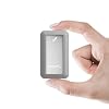 SABRENT Rocket Nano Rugged 1TB USB 3.2 10Gb/s Extern aluminium waterdicht [IP67] SSD met bumperbescherming (SB-1TB-NAWP)