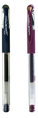 Assorted - Signo - uni Ballpoint Pen - UM151-0.38 mm Blue-Black & Bordeaux Black