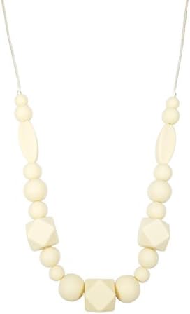 Silicone Baby Teether Necklace for Moms and Baby - Non-toxic, BPA-Free, Stylish, Trendy, Great For Soothing Teething Babies, Great Gift For Other Moms