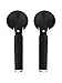 AirPod Skins Stylish and Protective Wraps - Total Coverage + Minimal Style Bundle - 3 Pairs (Matte Black)