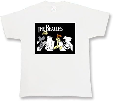 Amazon Abby Road アビーロード スヌーピー Penuts パロディ メンズ レディース ユニセックス 半袖tシャツsswh E S オリジナルプリント 通販