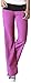 WonderWink Women's Four Stretch Fold Over Knit Waist Scrub Pant, Iris, Medium