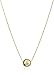 Amazon Collection 14k Yellow Gold Bead Pendant Necklace, 18