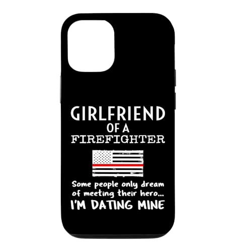 Proud Girlfriend of a Fireman Friend Fireman American Case for iPhone 12/12 Pro