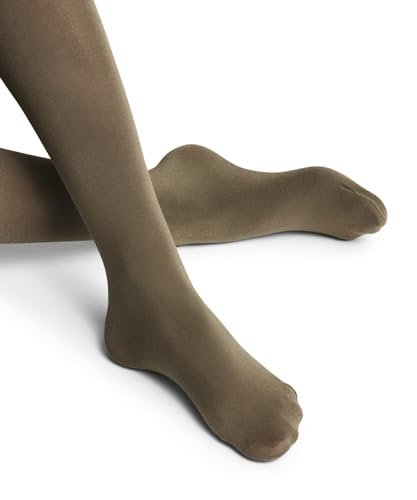 FALKE mujer Cotton Touch pantimedias transpirable algodón elegante cintura lisa mate confort sin presión costura plana en los dedos colores intensos 1 pieza