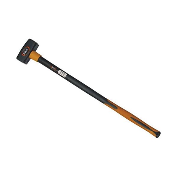 4000 g Hammer 4 Kg Vorschlaghammer Lang Fiberglas DIN 1042 zum Eintreiben von HolzpfÃ¤hlen oder Abbrucharbeiten – Bild 3