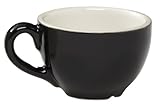 Rattleware Cremaware Black Cup, 20-Ounce, 4-Pack