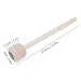 Alomejor Drum Mallet Stick Anti Slip Wooden Handle Mallet Hammer Multi-Purpose Felt Mallet with Wool Felt Headthumb 2