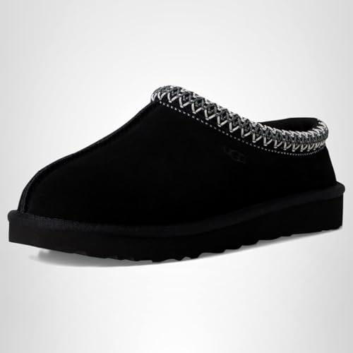 UGG WOMEN’S TASMAN II SLIPPER, BLACK, 7