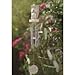 Joseph's Studio by Roman Inc., PRAYING ANGEL WINDCHIME, Garden Collection, Religious Statue, Holy Family, Memorial, Angel, Patron Saint, Garden Décor (3x2x18)