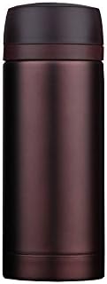 Walktour Stainless Steel Vacuum Insulated Travel Tumbler, Wide Mouth Water Bottle with Tea Infuser, Keep Cold or Hot for Hours (14 ounce, brown)