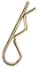 Koch Industries 4022413 Koch Wire Hair Pin Clip, 5/32 in, 5/32 x 2 15/16", Yellow