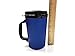 GAMA Electronics 2 ThermoServ Foam Insulated Coffee Mug 20 oz w/Lids (1) Blue & (1) Red