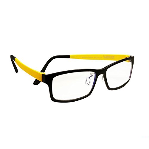 HornetTek YEL107 Computer & Gaming Glasses with Blue Light Protection & UV Filter Eyewear Light Weight Frame Crystal Lens - Thumbnail 3