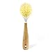Full Circle Be Good Kitchen Dish Brush with Bamboo Handle, White primary