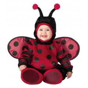 Costume Coccinella Per Neonato Travestimento Carnevale