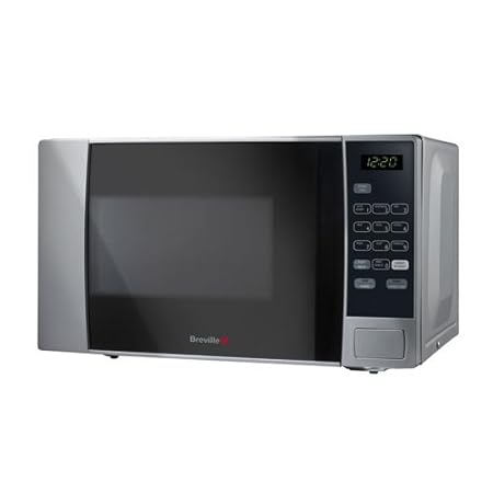 BREVILLE Solo horno microondas, color plateado: Amazon.es: Hogar