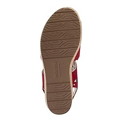 Earth Shoes Buran Rosa Women's Bright Red 6.5 Medium