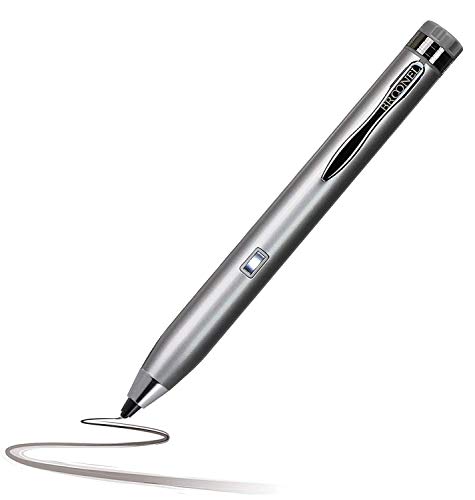 Navitech Silver Mini Fine Point Digital Active Stylus Pen Compatible with The Asus VivoTab 8 / Asus VivoTab Note 8 / Asus Fonepad 7 (FE375CL) / Asus FonePad 7 FE170CG / ASUS FONEPAD 7 FE170CG
