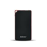 Selectec Ultra-Slim 6000mAh External Battery Pack Power Bank Charger For iPhone iPad Samsung LG HTC BLU SONY Blackberry Nokia Google Nexus Motorola Surface Smartphone Tablet