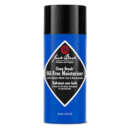 Jack Black Clean Break Oil-Free Moisturizer, 3.3 Fl. Oz – Face Moisturizer for…