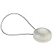 EleCharm Elegant Classic Pearl Magnetic Curtain Rope Tieback Wrap Holdbacks - Set of 2(Irory White)
