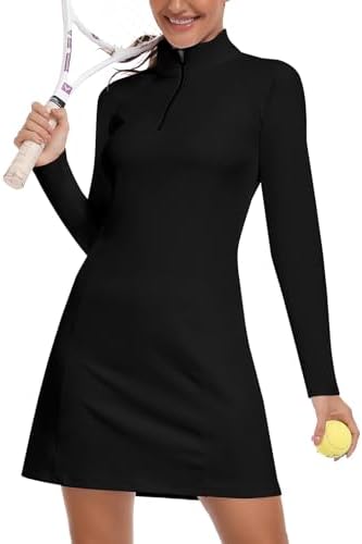 ultimate365 long sleeve dress adidas Ultimate365 Long Sleeve Dress - Black