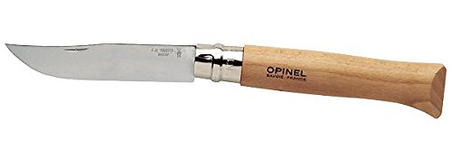 Opinel n degree12 stainless steel knife, 12 cm blade