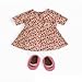 North American Bear Company Rosy Cheeks Big Sister Wrap Dress
