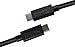 Plugable Thunderbolt 3 Cable 40Gbps Supports 60W (20V, 3A) Charging, 1.6ft / 0.5m USB C Compatible [Thunderbolt 3 Certified] - Driverless