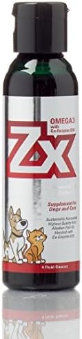 Pet ZX Omega 3 ZX with Co-Enzyme Q10-4oz Fluid