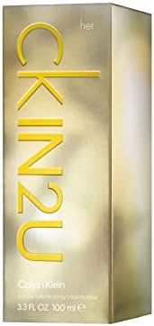 Calvin klein ckin2u eau de toilette para ela 100ml
