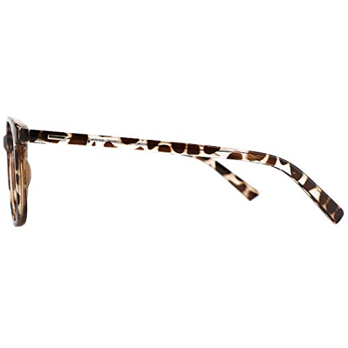 Slocyclub Unisex Oversized Eyeglasses Frame Non-prescription Glasses Round Clear Lens Eyeglasses