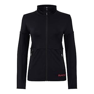 Sundried Women’s Zip Through Sport Jacket Long Sleeve Running Top Ladies Fitness Wear