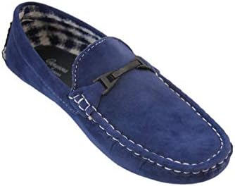 The Gorgeous 1 Kids Loafers Shoes Boys Classic Slip-on Loafer Shoes Black, Blue