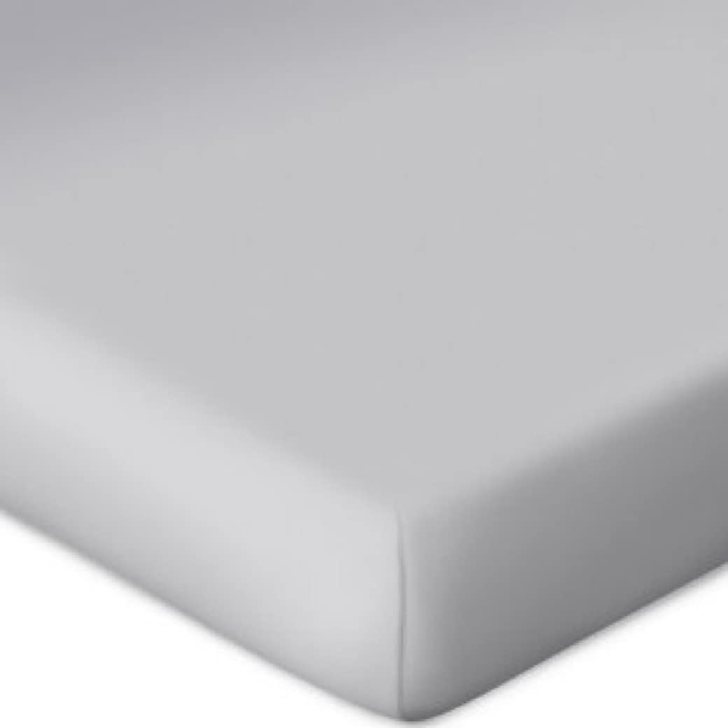 Bassetti Fitted Sheet, Cotton, Titanium, 140 x 200 cm, 160 x 220 cm