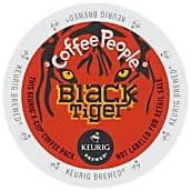 Coffee People Black Tiger KCups 24ct Dark