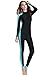 Women's One-piece Surf Swim Wet Suit Long Sleeve Rashguard Blue