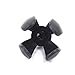 4 Prongs Attachable Golf Claw Ball Pick Up Tool for Putter Grip