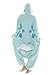 Blue Narwhal Kigurumi Costume Onesie (One Size Fits All)