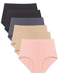 Pack de 6 bragas invisibles sin costuras, saludables, de Barbra Lingerie