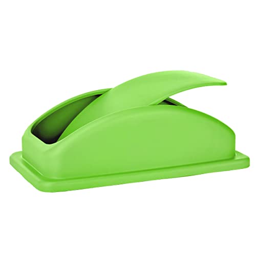 Alpine 23 Gallon Slim Trash/Recycling BIN Dome LID Lime Green at Amazon