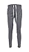 Henry & William Men's Wide Stripe Patter Accent Techno Track Pants W/Ankle Zipper