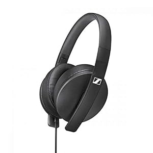 Sennheiser-HD-300-Around-Ear-Lightweight-Foldable-Headphones-Black-One-Size Sennheiser HD 300 Around-Ear Lightweight Foldable Headphones - Black