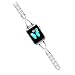 JOINREY Stainless Steel Band Compatible for Apple Watch Band 38mm 40mm Women Iwatch Series 4, Series 3 2 1 Accessories Metal Wristband X-Link Sport, Silver