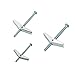 Sutemribor 1/8 Inch, 3/16 Inch, 1/4 Inch Toggle Bolt and Wing Nut for Hanging Heavy Items on Drywall, 22 PCS